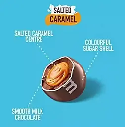 Драже M&M's Salted Caramel Milk Chocolate Bag 176г - мініатюра 5