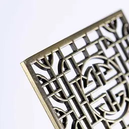 Чабань Візерунок на вікні, кераміка, 38,5х18,4х3см, чорна - мініатюра 6
