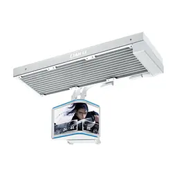 Система жидкостного охлаждения Lian Li Hydroshift II OLED Curved 360 Fanless, White (G89.GHS2OLDC36NW.00)