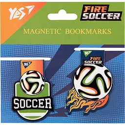 Набір закладинок магнітних Yes Football 20 шт. (708111)