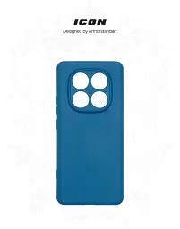 Чохол ArmorStandart ICON для Xiaomi Redmi Note 14 Pro 4G Camera cover Dark Blue - мініатюра 3