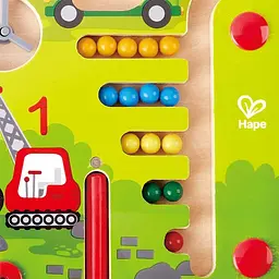 Магнітний лабіринт Hape Будівельний транспорт (E1713) - мініатюра 3