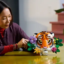 Конструктор LEGO Art Колекція фауни - Тигр 744 деталі (31217) - мініатюра 7