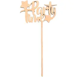 Заготовка топер Rosa Talent Party Time фанера 6.8х13.9 см 5 шт