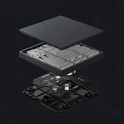 Бездротовий вимикач Aqara H1 Wireless Double Rocker Zigbee Apple HomeKit (WXKG15LM) Темно-сірий - мініатюра 5