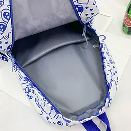 Рюкзак No Brand 5154 20-35 л White-Blue 13081-84481 - мініатюра 7