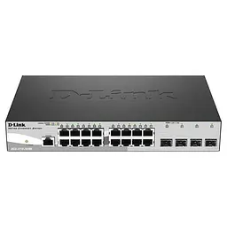 Комутатор D-Link DGS-1210-20/ME 16-Port Gigabit + 4-Port SFP Metro Ethernet L2 Managed (DGS-1210-20/ME/EE) - мініатюра 2