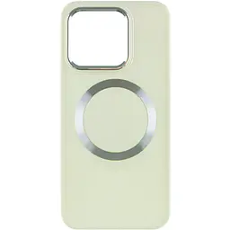 TPU чохол Bonbon Metal Style with MagSafe для Xiaomi Redmi Note 13 4G Білий / White - мініатюра 2