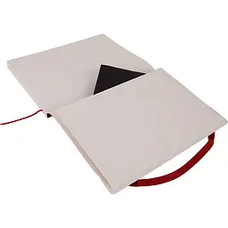 Книга записна Axent Partner Soft L клітинка 190x250 мм 96 аркушів червона (8615-06-A) - мініатюра 5