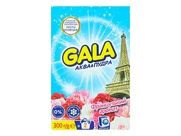Пральний порошок GALA автомат СМЗ Аква-Пудра Французький аромат 300 г