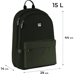 Рюкзак GoPack Education Teens 140 хакі (GO25-140L-4) - мініатюра 3
