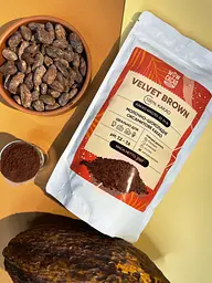 Какао-порошок 100% Какао WOW Cacao VELVET BROWN, 250 г - мініатюра 3