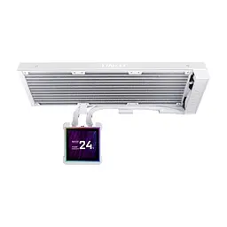 Система рідинного охолодження Lian Li HydroShift II LCD-S 360TL, White (G89.GHS2LCDS36TW.00) - мініатюра 7