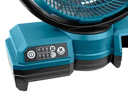 Вентилятор акумуляторний Makita DCF203Z (235 мм, 2-3.1 м/с, LXT, AC, без акумуляторів та зарядного пристрою) - мініатюра 5