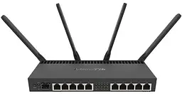 Маршрутизатор Mikrotik RB4011iGS+5HacQ2HnD-IN+L5-10xGigabit port router with a Quad-core 1.4Ghz C (RB4011iGS+5HacQ2HnD-IN) - мініатюра 4