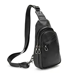 Слінг гладкий шкіряний TDING BAG 8007A
