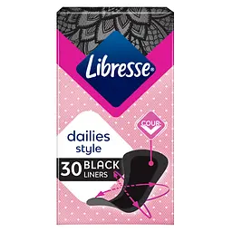 Щоденні прокладки Libresse Daily Fresh Normal Black 30 шт.