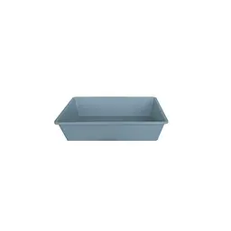 Stefanplast Litter Tray - Туалет відкритий для котів сине-сталевий 40x30x10 см