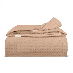 Плед-покривало Cosas Copper Waffle Weave 110х140 см мідний (Blanket_08Copper_WaffleWeave_110x140)
