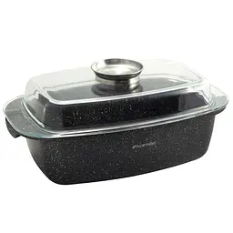 Гусятниця Kamille з кришкою 32х10.5 см (KM-4433) - мініатюра 2