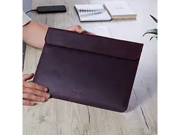 Чохол для ноутбука InCarne Klouz MacBook Pro 16 2019-2025 (вінтажний) бордо (klouz-burgundy-vintage-pro-16) - мініатюра 5