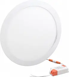 Набір світильник точковий врізний Євросвітло 24Вт коло LED-R-300-24 4200К 2 шт. (59011) - мініатюра 2