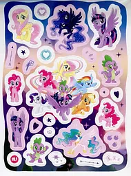 Наклейки My Little Pony 100 шт. (120674) - мініатюра 3