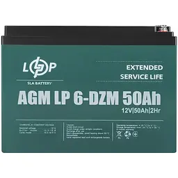 Акумулятор Logic Power 6-DZM-50 Ah тяговий олив'яно-кислотний - мініатюра 2