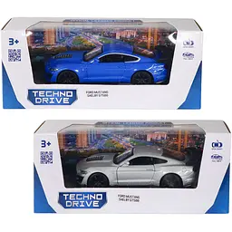 Автомодель TechnoDrive Ford Mustang Shelby GT500 2024 в асортименті (260091U) - мініатюра 1