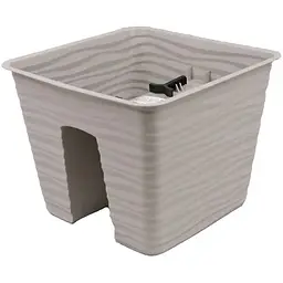 Горщик Form-Plastic Sahara кашпо на перила-27 8.35 л сірий (4450-055)