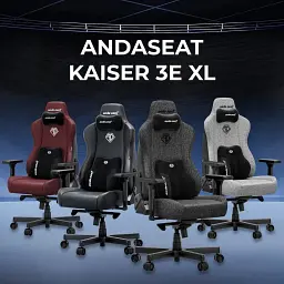 Крісло для геймерів Anda Seat Kaiser 3E XL Black (AD23YC-XL-08-B-PV/C-B01) - мініатюра 4