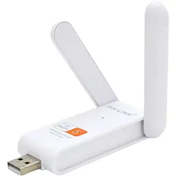 Бездротовий мережевий адаптер Wi-Fi-USB Merlion LV-UAC03D, RTL8811CU, з 2-ма антенами 10см, 802.11bgn, 600MB, 2.4 GHz, Blister