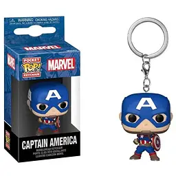 Фігурка брелок Funko Pop Марвел Капітан Америка Marvel Captain America 4 см M CA K1419