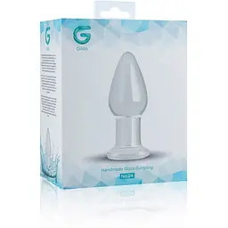Скляна анальна пробка Gildo Glass ButtPlug No. 24 - мініатюра 4