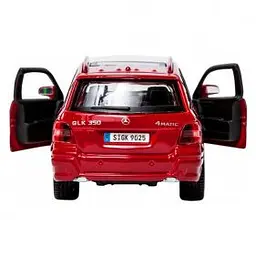 Автомодель - MERCEDES BENZ GLK-CLASS (асорті червоний, сріблястий, 1:32) 18-43016 - мініатюра 2