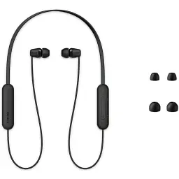 Навушники Sony WI-C100 In-ear IPX4 Wireless чорні - мініатюра 2