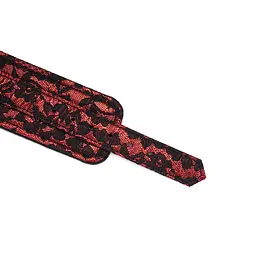 Фіксатори для ніг Liebe Seele Victorian Garden Lace чорний з червоним - мініатюра 4