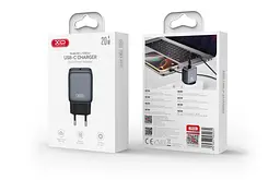 Мережевий зардний пристрій XO L153 - 20W PD Single port USB-C чорний (7109746) - мініатюра 2