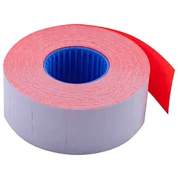 Цінник BUROMAX 26*16мм (1000шт, 16м),(10рул) червоний BM.281103-05
