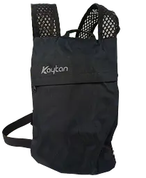Велорюкзак Kaytan Backpack 1L ультралегкий з дихаючою спинкою Чорний - мініатюра 2