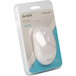 Бездротова миша A4Tech Fstyler FB12S Wireless White (FB12S White) - мініатюра 7