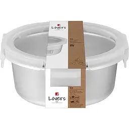 Контейнер для зберігання Bergner Go Lovers 690 мл круглий (BG-36315-GY) - мініатюра 2