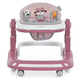 Дитячі ходунки El Camino ME 1200 URSA Pink, музика, світло - мініатюра 3