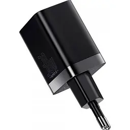 Мережевий зарядний пристрій Baseus Super Si Pro 30W USB-C + USB-A Black (CCSUPP-E01) [102000] - мініатюра 2