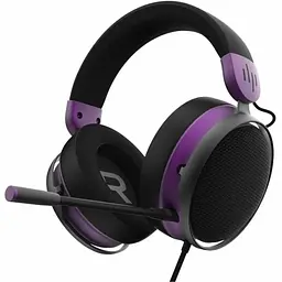 Навушники One Sono Black/Violet, Mini jack 3.5 мм, знімний мікрофон, 22 Ом Dark Project teh0028028