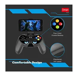 Геймпад джойстик для смартфона iPega PG9157 Ninja Bluetooth PC/Android/iOS Black - мініатюра 8