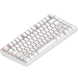 Игровая клавиатура Dark Project ALU81 Terra Nostra ENG/UA (DPKB_NOSTRA_81_ANSI_WHITE_UA) - мініатюра 4