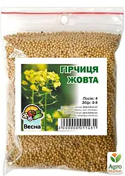 Насіння Весна гірчиця жовта 100 г (13698) - мініатюра 2