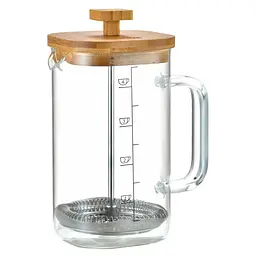 Скляні кухонні контейнери з кришками ArtGlass та Locker + Френч-прес Härten та сумка-шопер - мініатюра 9