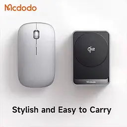 Бездротовий зарядний пристрій Mcdodo Qi2 Foldable 3in1 Magnetic 22.5W Black (CH-5190) [170232] - мініатюра 5